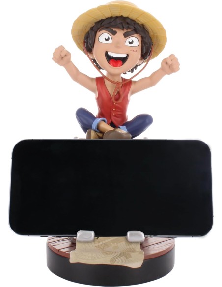Soporte Cable Guys para Mando o Móvil Modelo One Piece Monkey D. Luffy