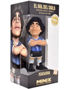 Figura Minix Legendas del Fútbol Maradona Gol del Siglo... 2