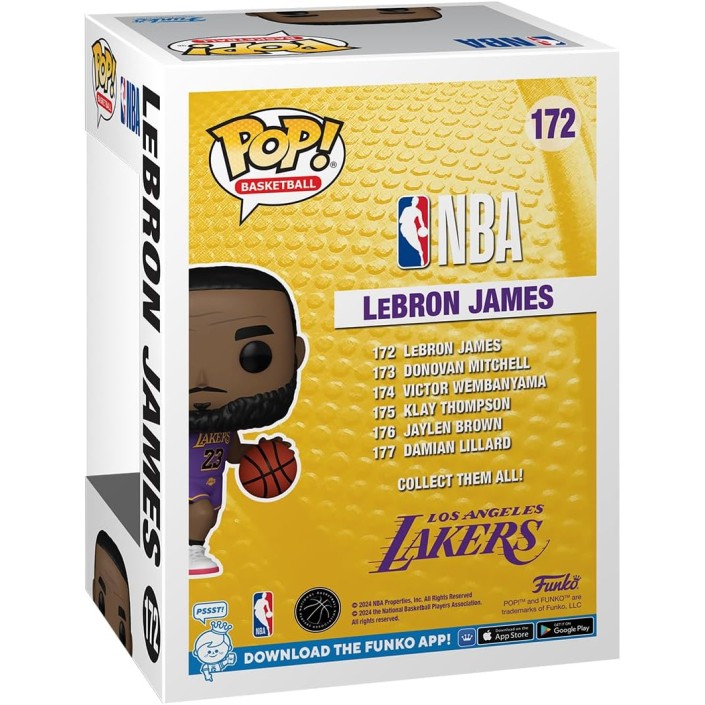 Figura Funko Pop! Baloncesto NBA Lakers Lebron...