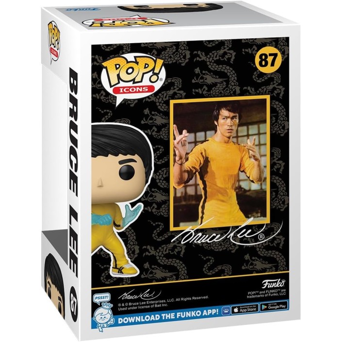 Figura Funko Pop! Iconos Bruce Lee Modelo 87 |...