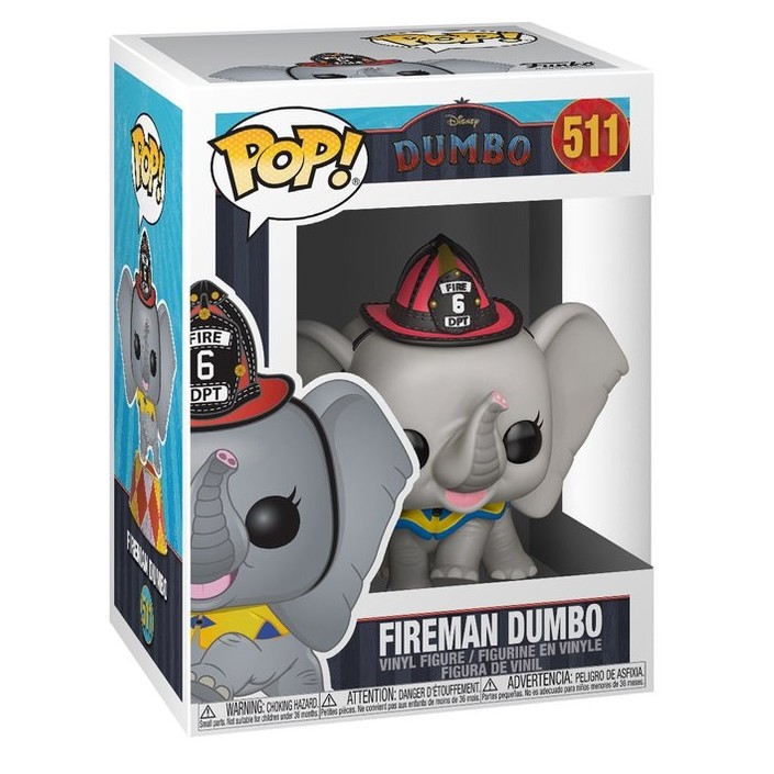 Figura Funko Pop! Disney Dumbo Bombero Modelo...