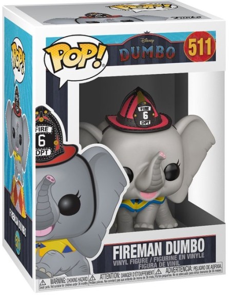 Figura Funko Pop! Disney Dumbo Bombero Modelo 511 | 34216