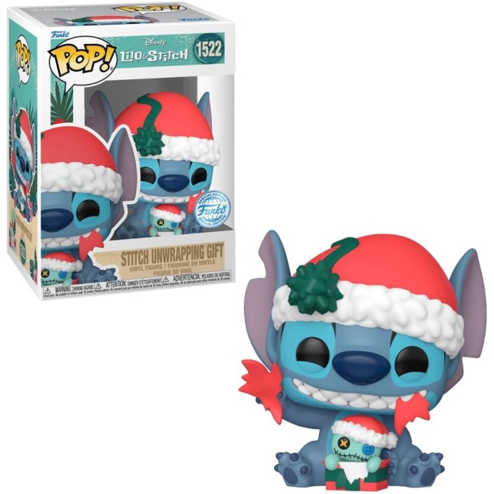 Figura Funko Pop! Disney Stitch con Regalo...
