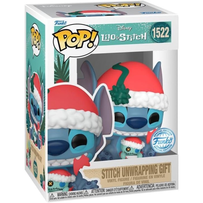 Figura Funko Pop! Disney Stitch con Regalo...
