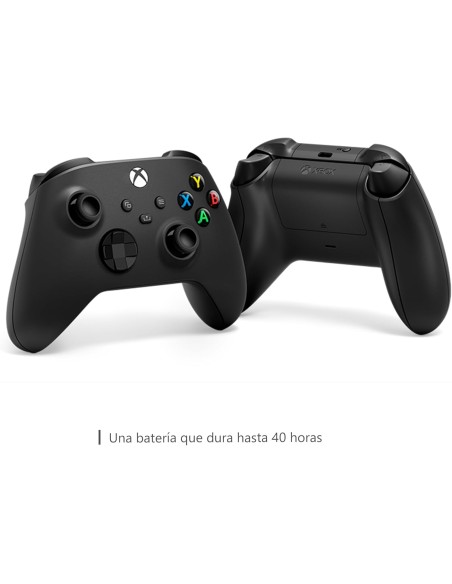 Mando Inalámbrico Microsoft Xbox Serie X y S Color Negro Carbon Black