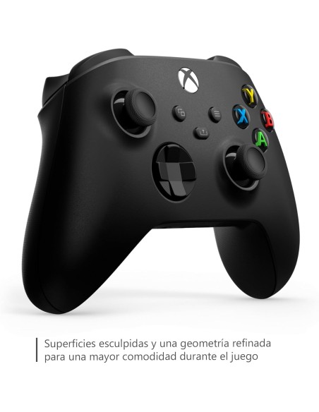 Mando Inalámbrico Microsoft Xbox Serie X y S Color Negro Carbon Black