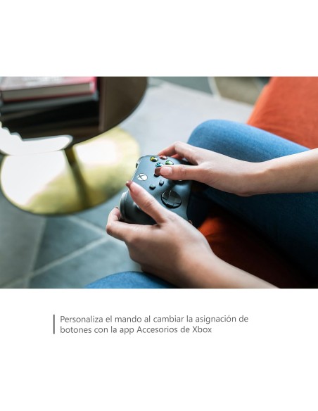 Mando Inalámbrico Microsoft Xbox Serie X y S Color Negro Carbon Black