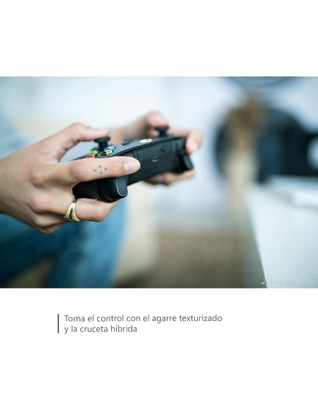 Mando Inalámbrico Microsoft Xbox Serie X y S Color Negro Carbon Black