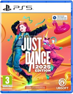 Juego Just Dance 2025 Carátula con Código de Descarga...