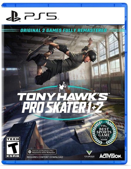 Juego Tony Hawk's Pro Skater 1 + 2 para Playstation 5 | PS5