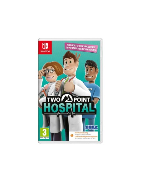 Juego Two Point Hospital para Nintendo Switch | Carátula con Código de Descarga