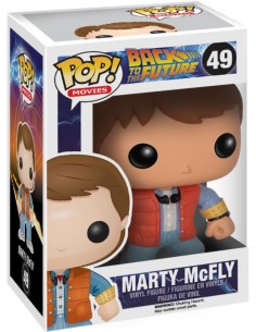 Figura Funko Pop! Películas Regreso al Futuro Marty McFly... 2