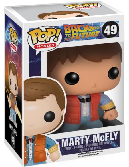 Figura Funko Pop! Películas Regreso al Futuro Marty McFly Modelo 49 | 03400