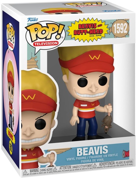 Figura Funko Pop! Televisión Beavis and Butt-Head Beavis  Modelo 1592 | 88016