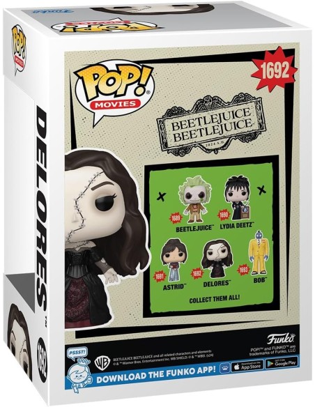 Figura Funko Pop! Películas Beetlejuice Delores Modelo 1692 | 83086
