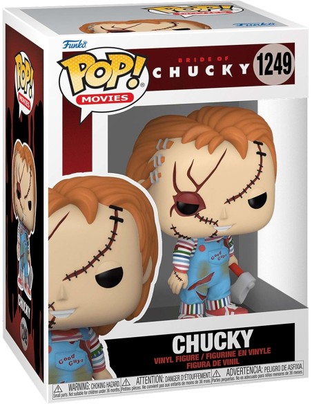 Figura Funko Pop! Películas Novia de Chucky Chucky  Modelo 1249 | 63982