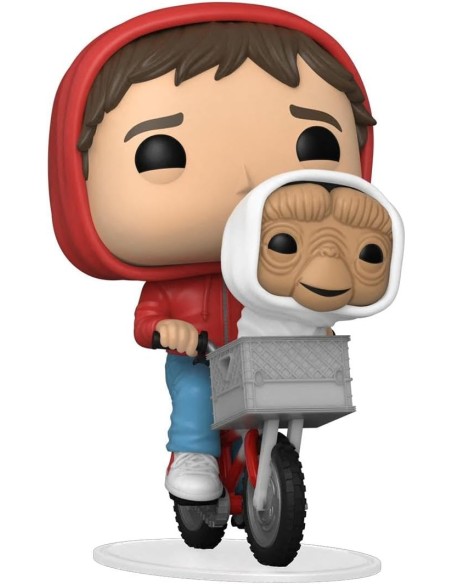 Figura Funko Pop! Películas E.T. el Extraterrestre Elliot y E.T en Bicicleta Modelo 1252 | 50768