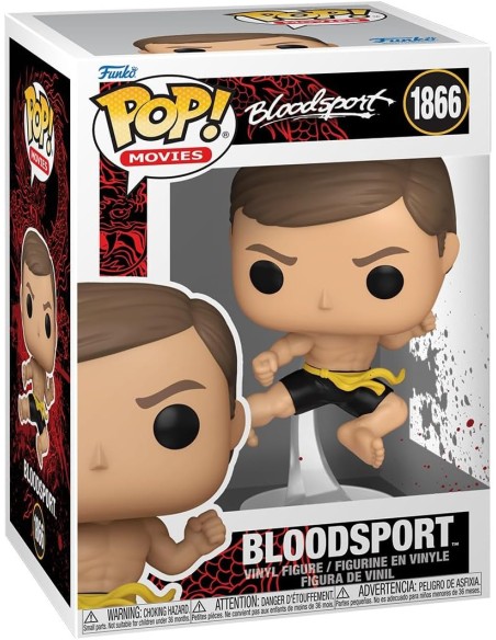 Figura Funko Pop! Películas Bloodsport  Jean-Claude Van Damme Modelo 1866 | 80779