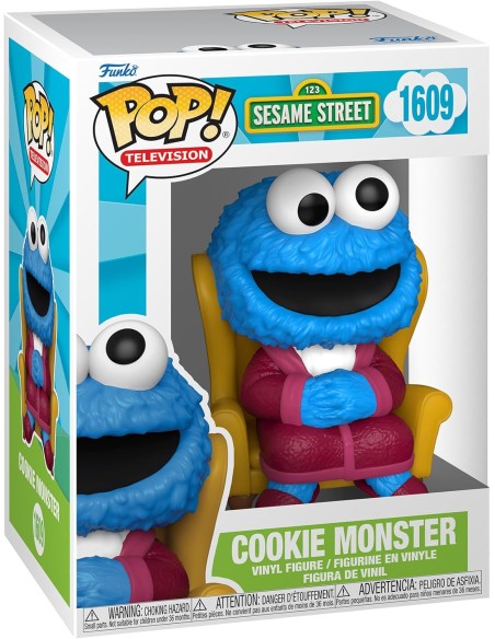 Figura Funko Pop! Televisión Barrio Sésamo Monstruo de las galletas Modelo 1609 | 80142