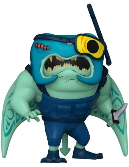 Figura Funko Pop! Nickelodeon Teenage Mutant Tortugas Ninja Ray Fillet Modelo 1390 | 71720 Edición Limitada