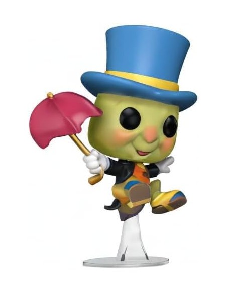 Figura Funko Pop! Disney Pinocho Jiminy Cricket  Modelo 980 | 51383 Edición Limitada