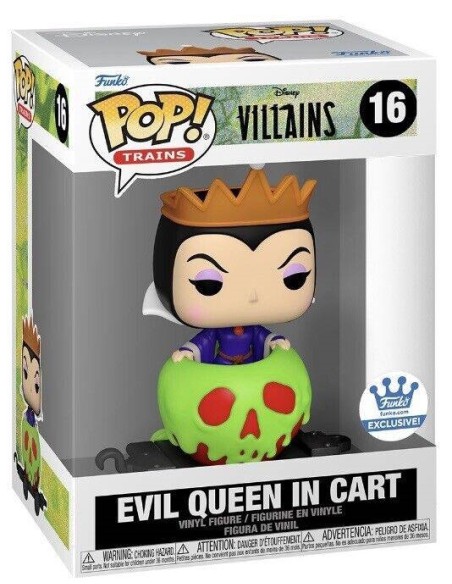 Figura Funko Pop! Tren completo Disney Villanos en carro Modelos 13 - 14 - 15 - 16 y 17  | 50983 Edición Exclusiva
