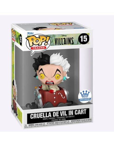 Figura Funko Pop! Tren completo Disney Villanos en carro Modelos 13 - 14 - 15 - 16 y 17  | 50983 Edición Exclusiva
