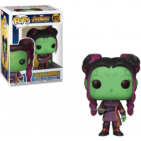Figura Funko Pop ! Marvel Infinity War Gamora  Joven con Cuchillo Modelo 417 | 35774