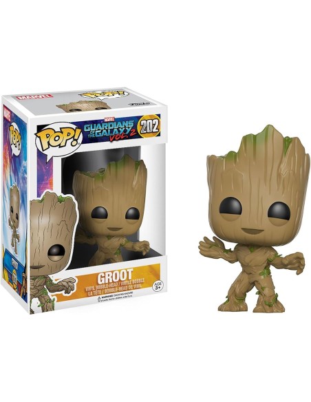 Figura Funko Pop! Marvel Guardianes de la Galaxia Groot Modelo 202 | 13230