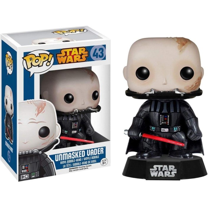 Figura Funko Pop! Star Wars Unmasked Vader...