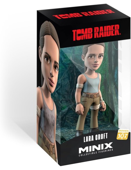 Figura Minix Tomb Raider Lara Croft Modelo 107