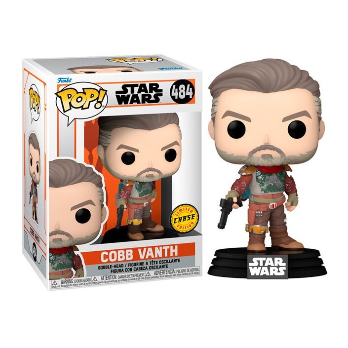 Figura Funko Pop! Star Wars Mandalorian Cobb...