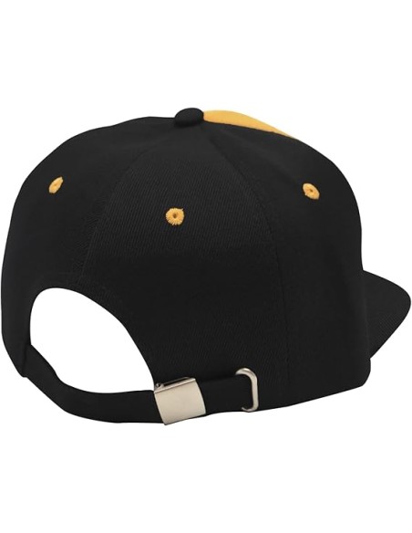 Gorra Abystyle One Piece Modelo Trafalgar Color Amarillo y Negro