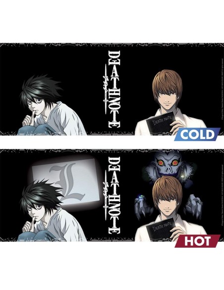 Taza Térmica de Cerámica Abystyle Death Note Modelo Kira & L