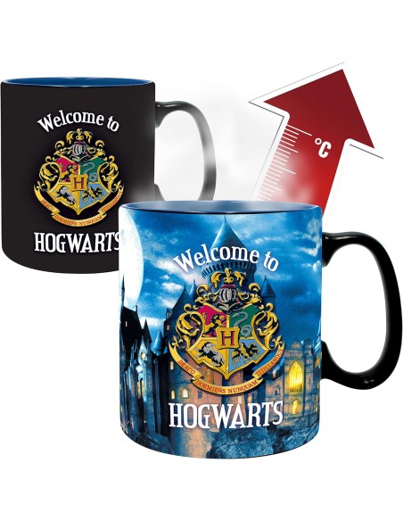 Taza Térmica de Cerámica Abystyle Harry Potter Modelo Carta