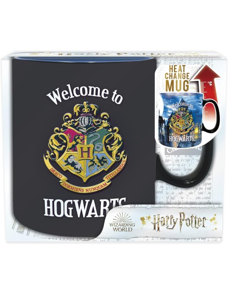 Taza Térmica de Cerámica Abystyle Harry Potter Modelo Carta