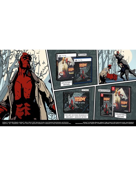 Juego Mignola's Hellboy: Web of Wyrd - Collector's Edition para Nintendo Switch