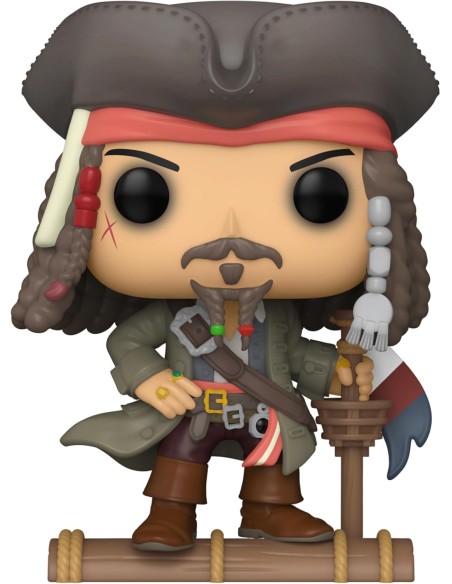 Figura Funko Pop! Disney Piratas del Caribe Capitán Jack Sparrow Modelo 1482 | 81940