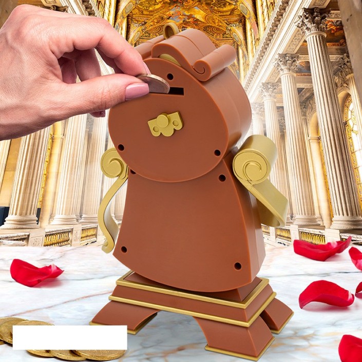 Hucha Abystyle Disney Bella y Bestia Modelo Din...