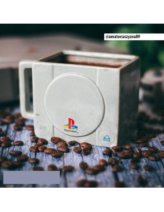 Taza de Cerámica 3D Abystyle Play Station Modelo Consola 2