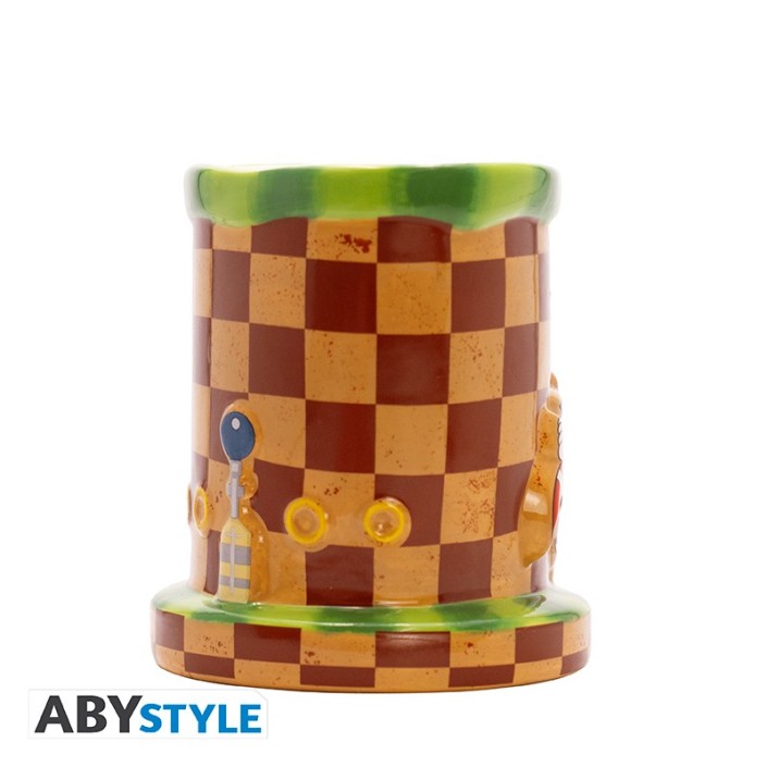 Taza de Cerámica 3D Abystyle Sonic Modelo Sonic...