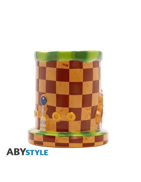 Taza de Cerámica 3D Abystyle Sonic Modelo Sonic Run