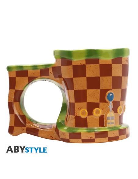 Taza de Cerámica 3D Abystyle Sonic Modelo Sonic Run
