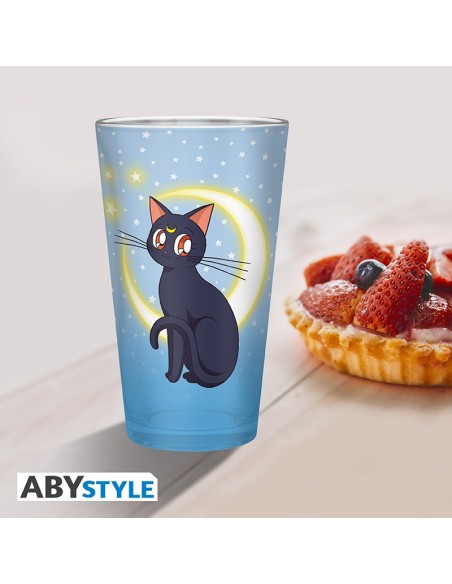 Vaso Abystyle XXL Sailor Moon Modelo Luna y Artemis