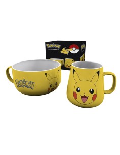 Set desayuno de Cerámica Bol + Taza Abystyle Pokémon...