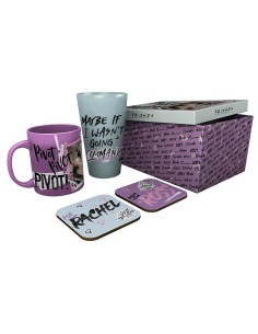 Set de Regalo Caja + Taza + Vaso + 2 Posavasos Abystyle...