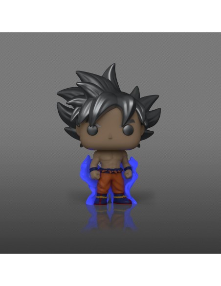 Figura Funko Pop! Dragon Ball Goku Ultra Instinto Modelo 1694 | 82107 Edición Especial Glow in the Dark