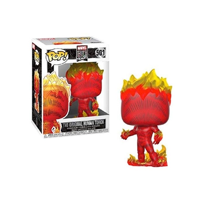Figura Funko Pop! Marvel 80th Antorcha Humana...