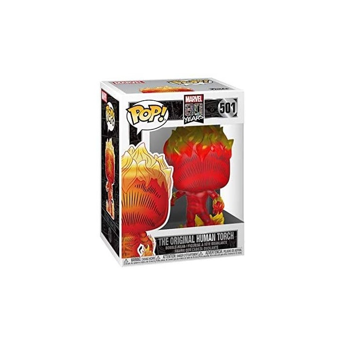 Figura Funko Pop! Marvel 80th Antorcha Humana...
