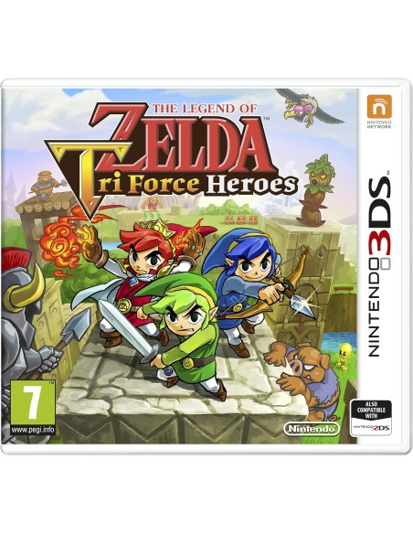 Juego The Legend of Zelda: Tri Force Heroes para Nintendo 3DS